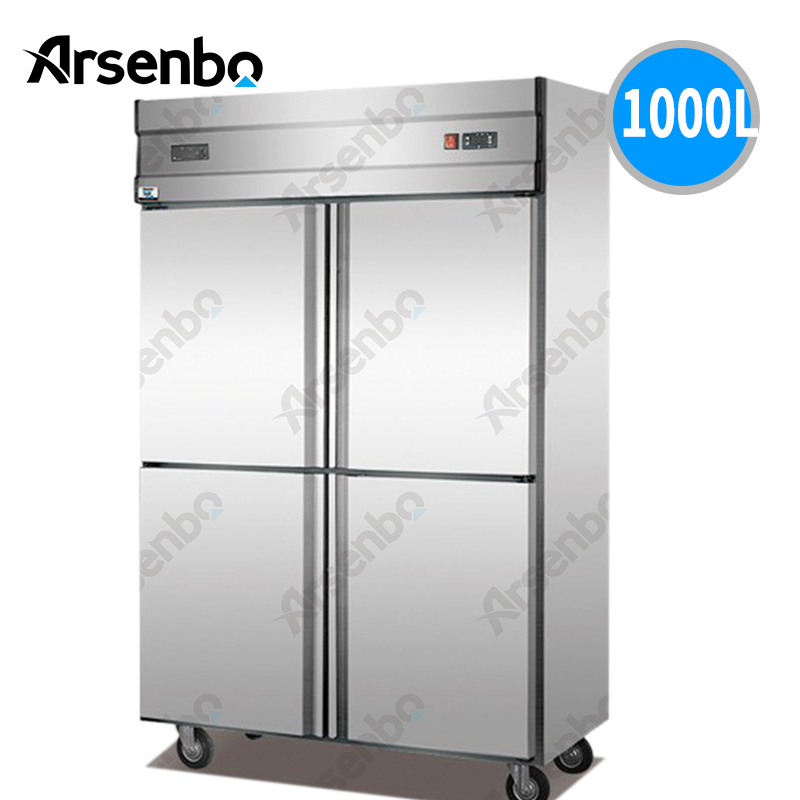 Congelatore e frigorifero verticali per bevande, ristoranti e alberghi commerciali
